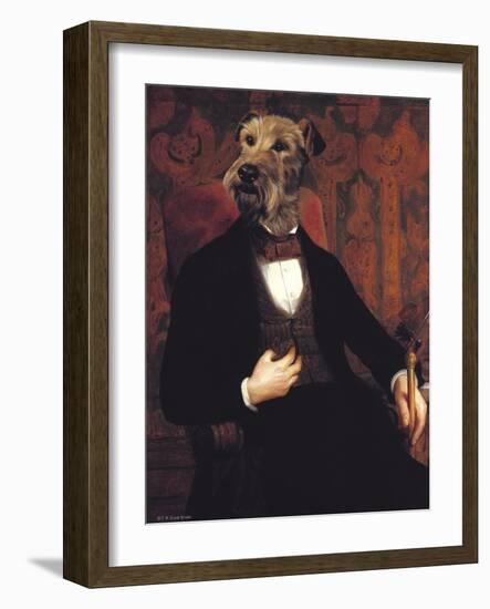 Ancestral Canines III-Thierry Poncelet-Framed Premium Giclee Print