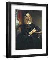 Ancestral Canines IV-Thierry Poncelet-Framed Premium Giclee Print