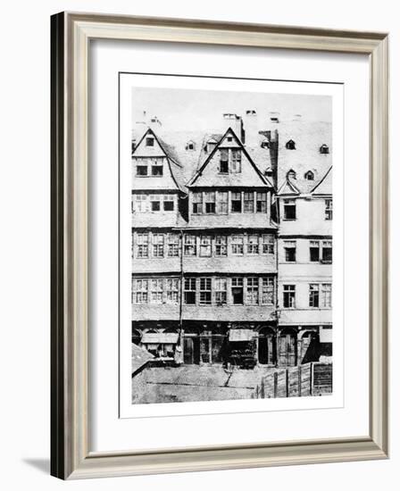 Ancestral home of the Rothschild Family-Francois Pascal Simon Gerard-Framed Giclee Print