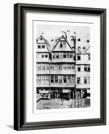 Ancestral home of the Rothschild Family-Francois Pascal Simon Gerard-Framed Giclee Print