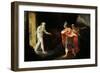 Anchises and Sibyl Deifobe Leading Aeneas' Soul to Hell-Bundt Hansen-Framed Giclee Print