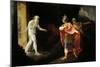 Anchises and Sibyl Deifobe Leading Aeneas' Soul to Hell-Bundt Hansen-Mounted Giclee Print