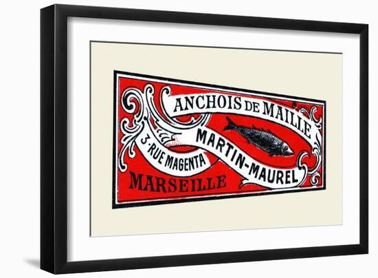 Anchois De Maille Martin-Maurel-null-Framed Art Print