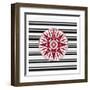 Anchor Compass 2-Kimberly Allen-Framed Art Print