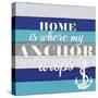 Anchor Home-Kimberly Allen-Stretched Canvas