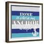 Anchor Home-Kimberly Allen-Framed Art Print