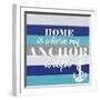 Anchor Home-Kimberly Allen-Framed Art Print