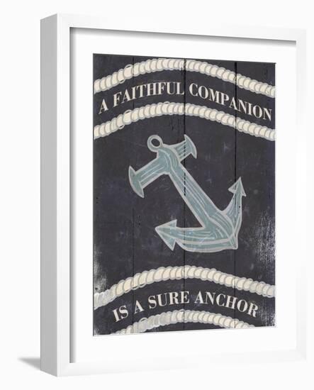 Anchor I-null-Framed Art Print