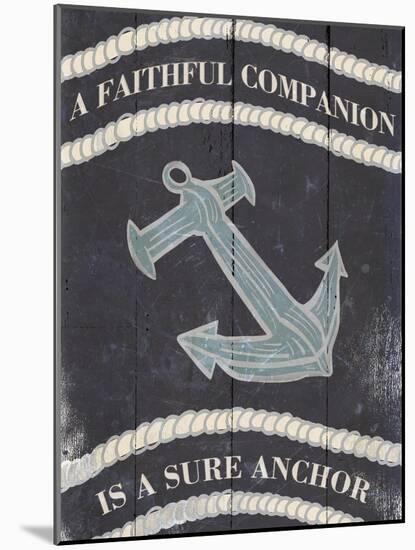 Anchor I-null-Mounted Art Print
