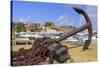 Anchor in Gustavia Harbor-Richard Cummins-Stretched Canvas
