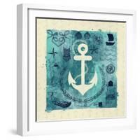 Anchor in Love I-Ashley Sta Teresa-Framed Art Print