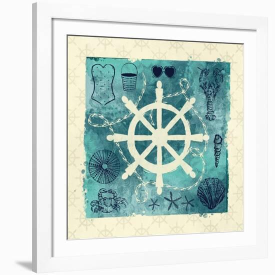 Anchor in Love II-Ashley Sta Teresa-Framed Art Print