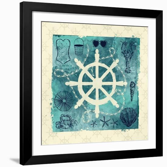 Anchor in Love II-Ashley Sta Teresa-Framed Art Print