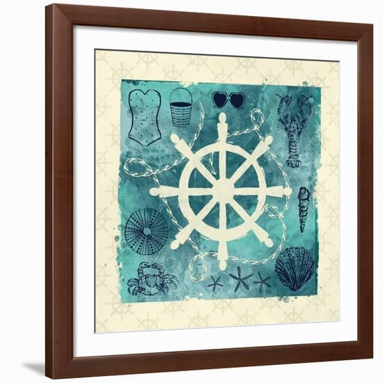 Anchor in Love II-Ashley Sta Teresa-Framed Art Print