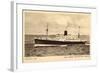 Anchor Line, Twin Screw Motor Ship Cilicia, Dampfer-null-Framed Giclee Print