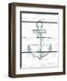 Anchor on Wood-Lanie Loreth-Framed Art Print