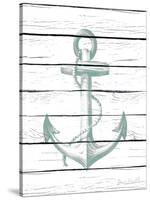 Anchor on Wood-Lanie Loreth-Stretched Canvas