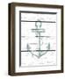 Anchor on Wood-Lanie Loreth-Framed Premium Giclee Print