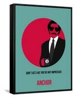 Anchor Poster 1-Anna Malkin-Framed Stretched Canvas