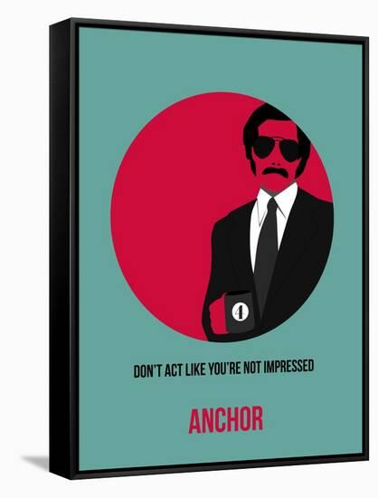 Anchor Poster 1-Anna Malkin-Framed Stretched Canvas