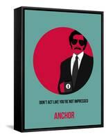 Anchor Poster 1-Anna Malkin-Framed Stretched Canvas