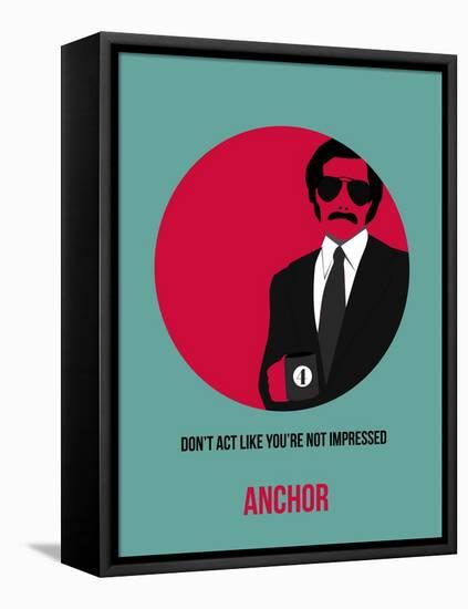 Anchor Poster 1-Anna Malkin-Framed Stretched Canvas