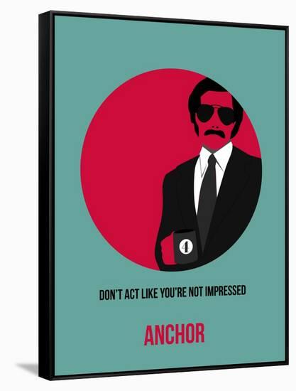 Anchor Poster 1-Anna Malkin-Framed Stretched Canvas