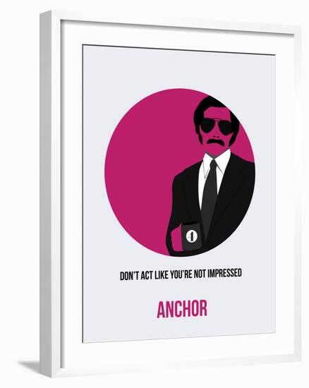 Anchor Poster 2-Anna Malkin-Framed Art Print