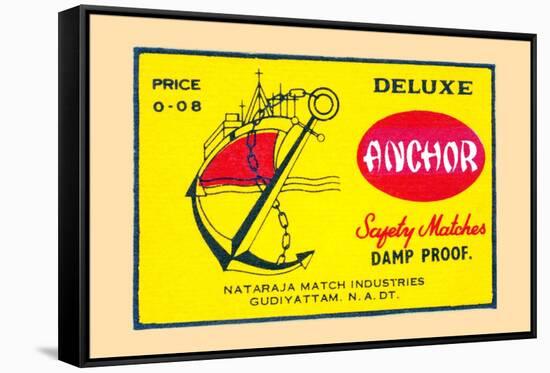 Anchor-null-Framed Stretched Canvas