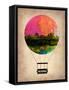 Anchorage Air Balloon-NaxArt-Framed Stretched Canvas