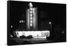 Anchorage, Alaska 4th Avenue Theatre Photograph-Lantern Press-Framed Stretched Canvas