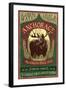 Anchorage, Alaska - Moose Head Ale-Lantern Press-Framed Art Print