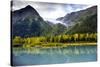 Anchorage Alaska State Parks-Leieng-Stretched Canvas