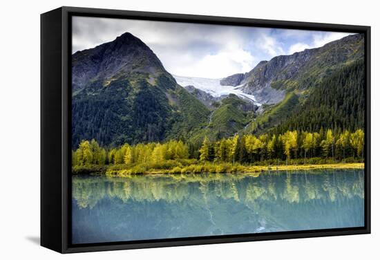 Anchorage Alaska State Parks-Leieng-Framed Stretched Canvas