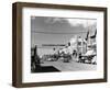 Anchorage, Alaska View of 4th Avenue Photograph-Lantern Press-Framed Art Print