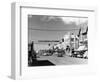 Anchorage, Alaska View of 4th Avenue Photograph-Lantern Press-Framed Art Print