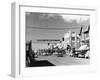Anchorage, Alaska View of 4th Avenue Photograph-Lantern Press-Framed Art Print