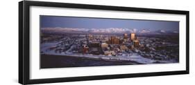 Anchorage at the Base of Chugach Mtns Ak, USA-null-Framed Photographic Print