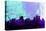 Anchorage City Skyline-NaxArt-Stretched Canvas