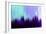 Anchorage Downtown Skyline-NaxArt-Framed Art Print