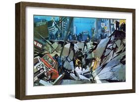 Anchorage Earthquake of Good Friday 1964-Mcbride-Framed Giclee Print