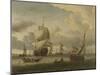 Anchorage of Enkhuizen-Abraham Storck-Mounted Art Print