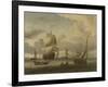 Anchorage of Enkhuizen-Abraham Storck-Framed Art Print