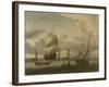 Anchorage of Enkhuizen-Abraham Storck-Framed Art Print