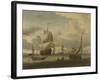 Anchorage of Enkhuizen-Abraham Storck-Framed Art Print