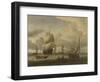 Anchorage of Enkhuizen-Abraham Storck-Framed Art Print