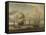 Anchorage of Enkhuizen-Abraham Storck-Framed Stretched Canvas