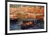 Anchored Boats, Portofino-Philip Craig-Framed Giclee Print