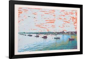 Anchored Flotilla Days Gone By-Max Epstein-Framed Limited Edition