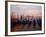 Anchored Gondolas at Twilight, Venice, Italy-Jim Zuckerman-Framed Photographic Print